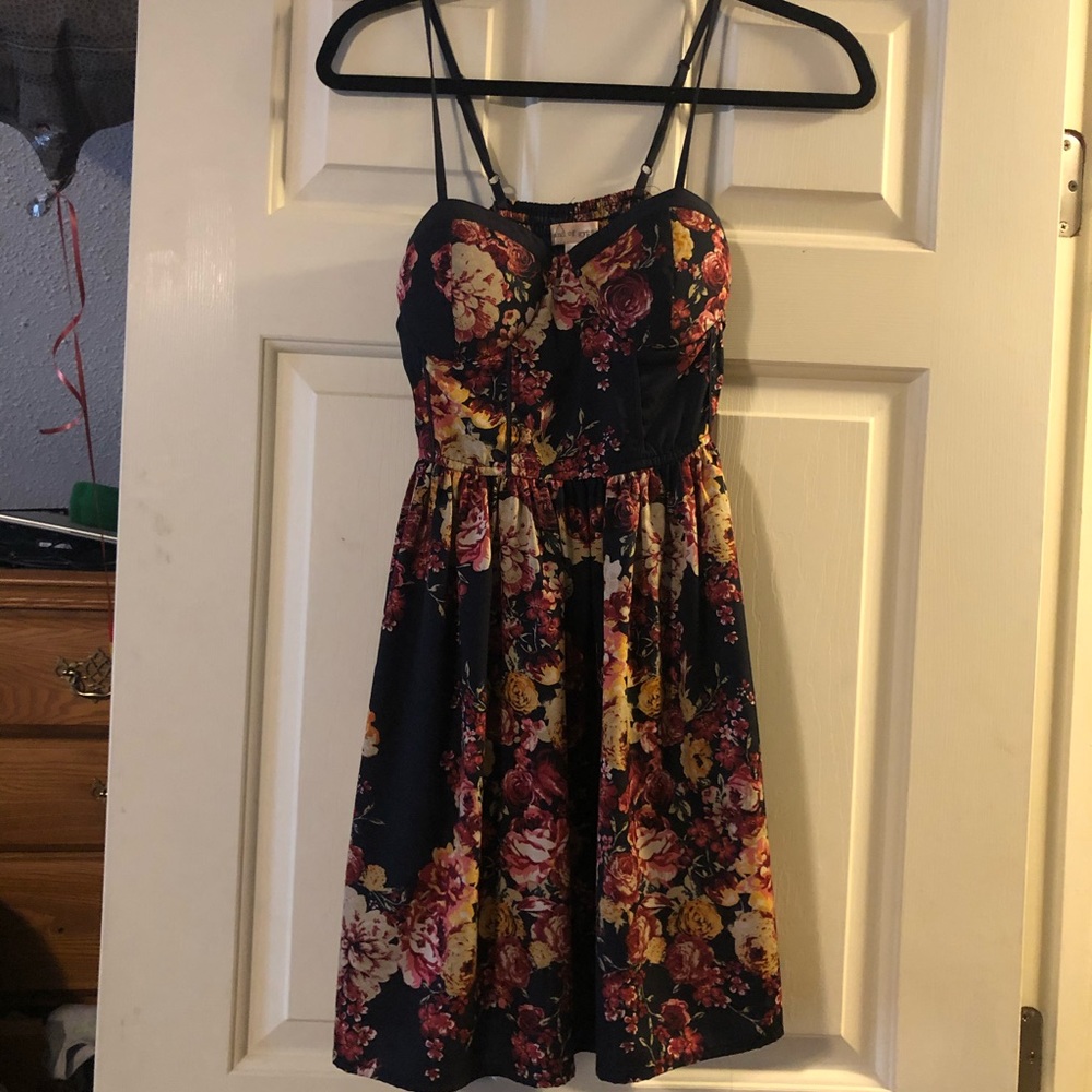 Short floral dress